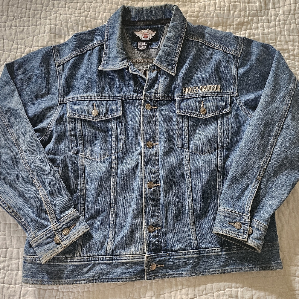HARLEY DAVIDSON denim jacket 🖤